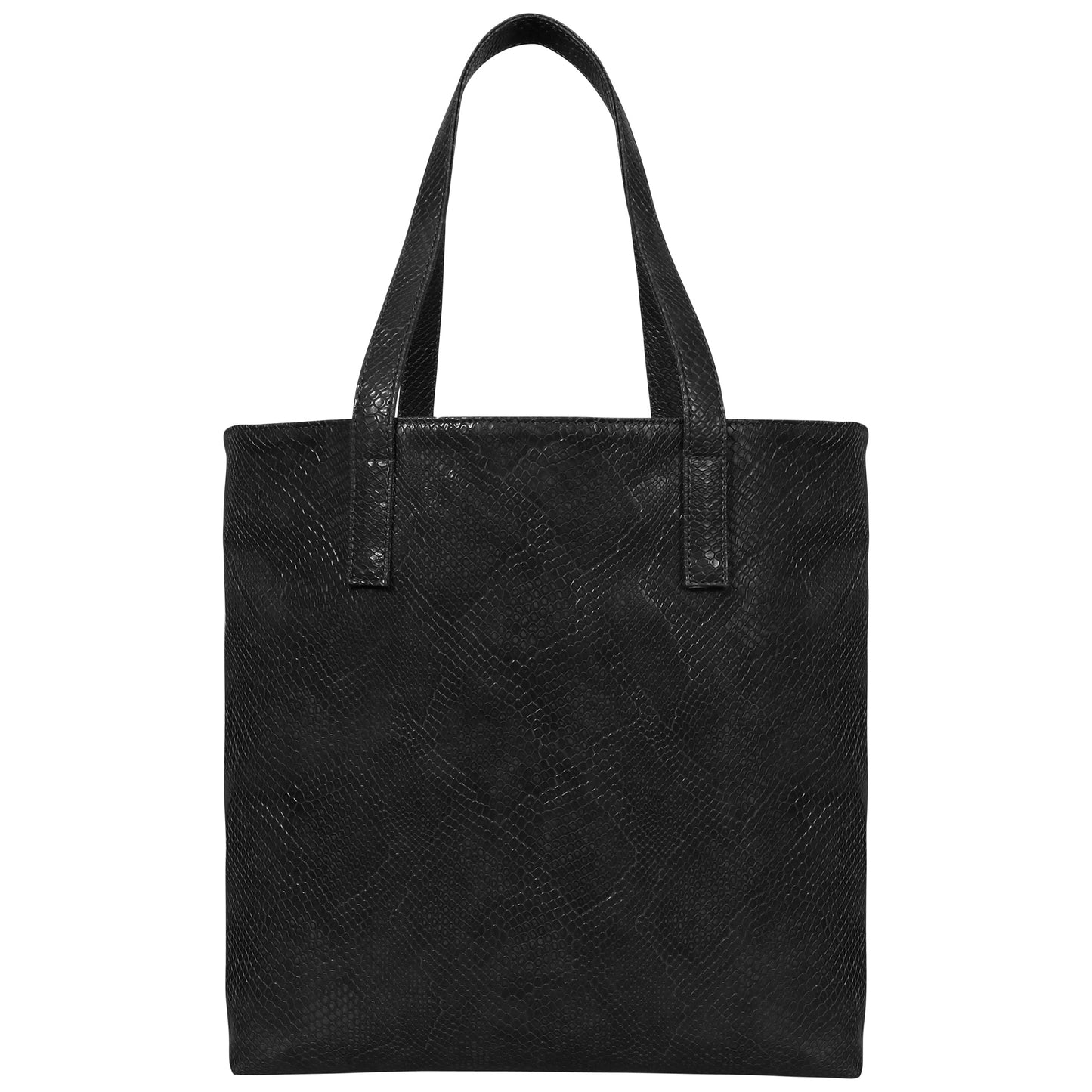 Svala luxury vegan black Simma Tote handbag