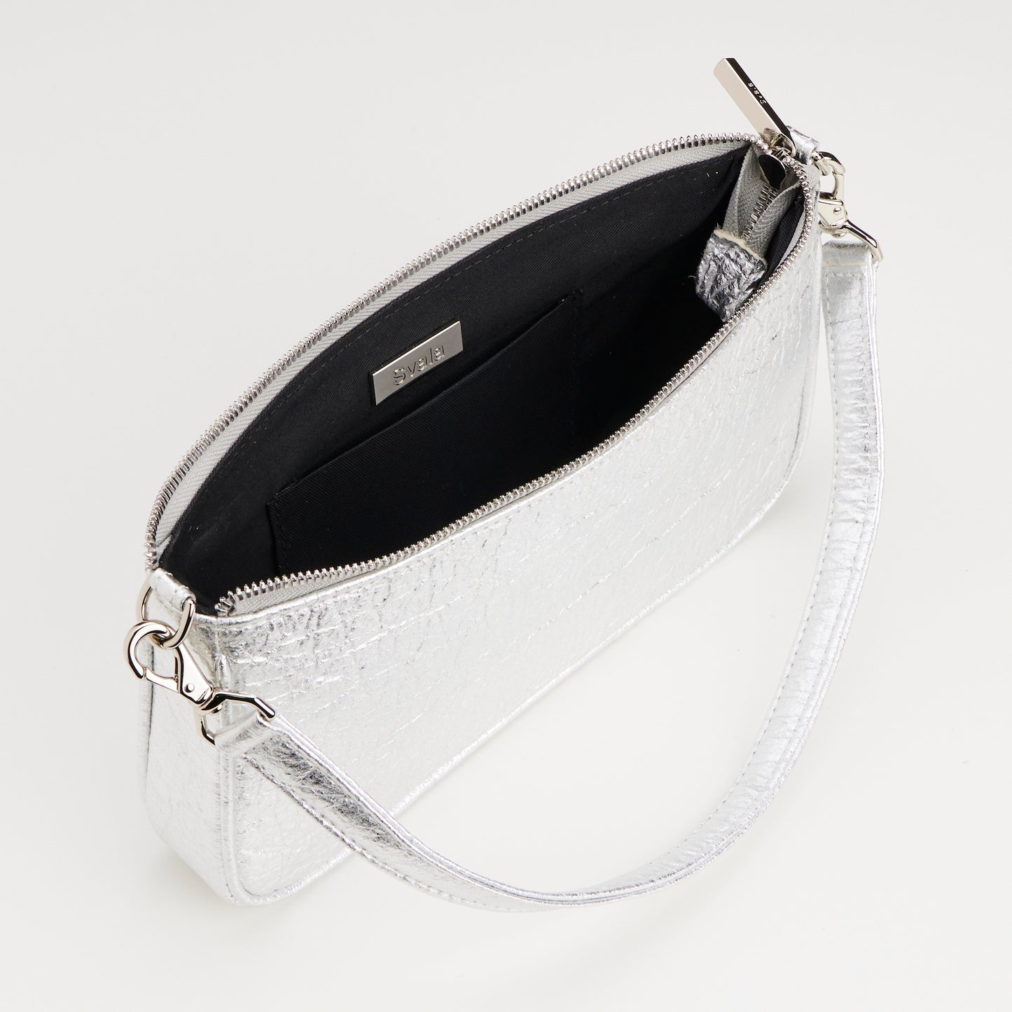Svala silver pinatex Gaia Bag