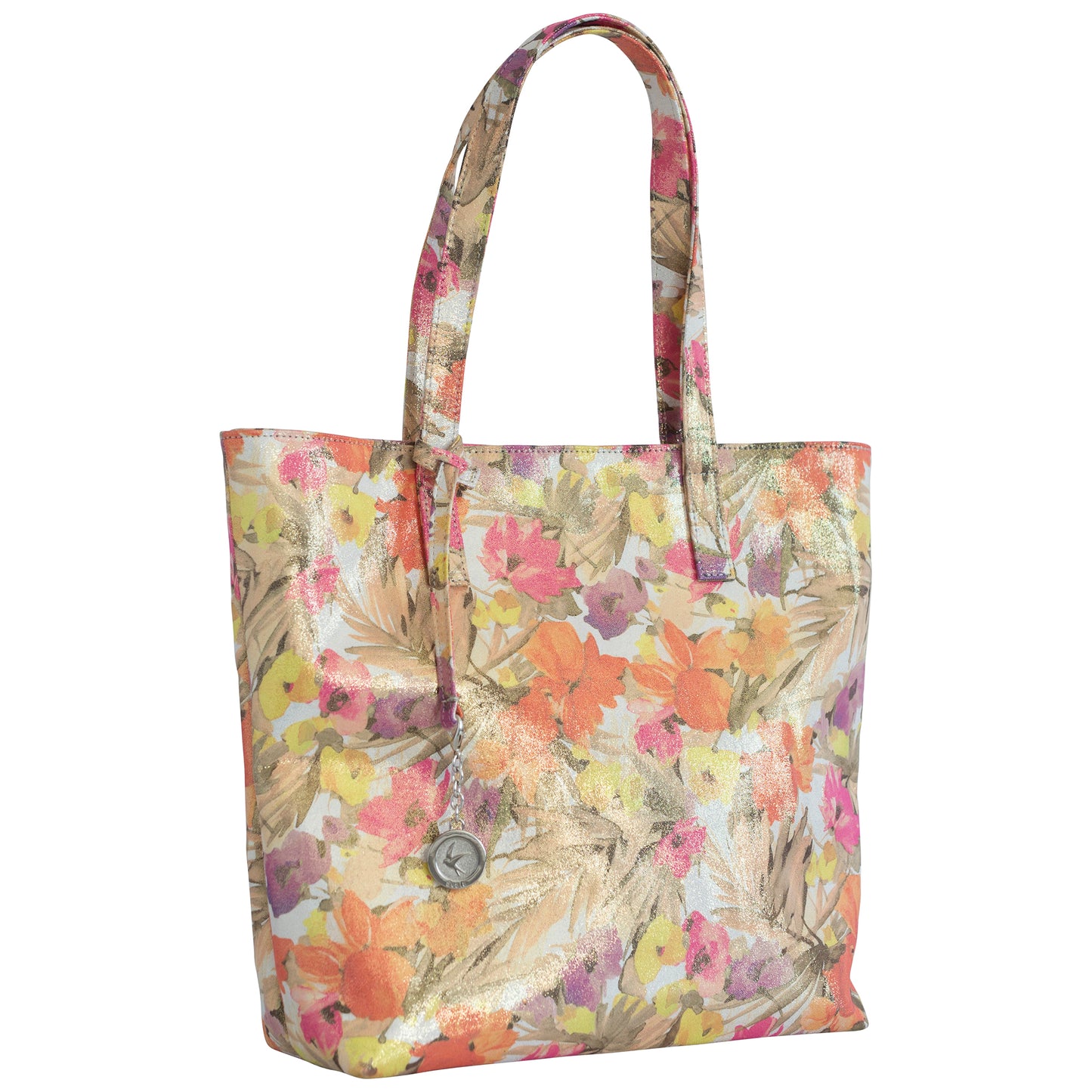 Svala Simma luxury vegan tote handbag in floral