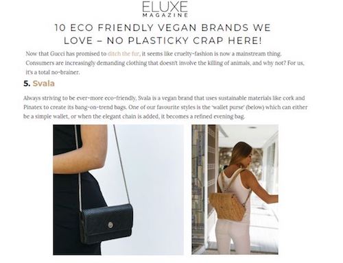 ELUXE MAGAZINE: 1O ECO FRIENDLY VEGAN BRANDS WE LOVE