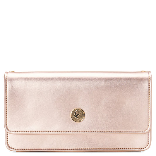 Sara Wallet Purse - Rose Gold BioVeg