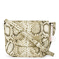 Svala vegan Tashi crossbody handbag in cream python